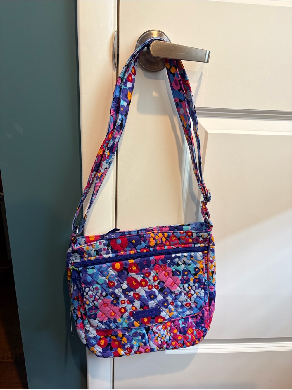 Vera Bradley Retired Quilted Crossbody Bag New With Tags